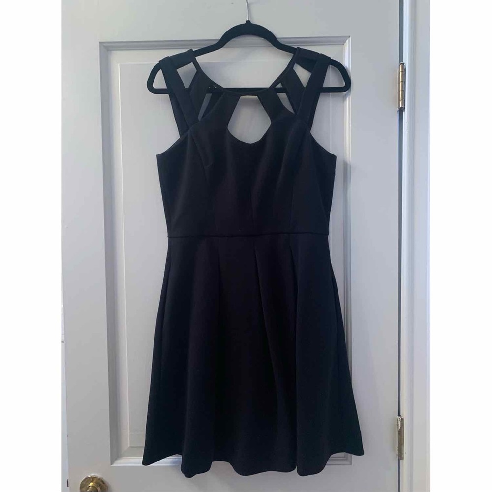 Black Cut Out Betsey Johnson Little Black Dress